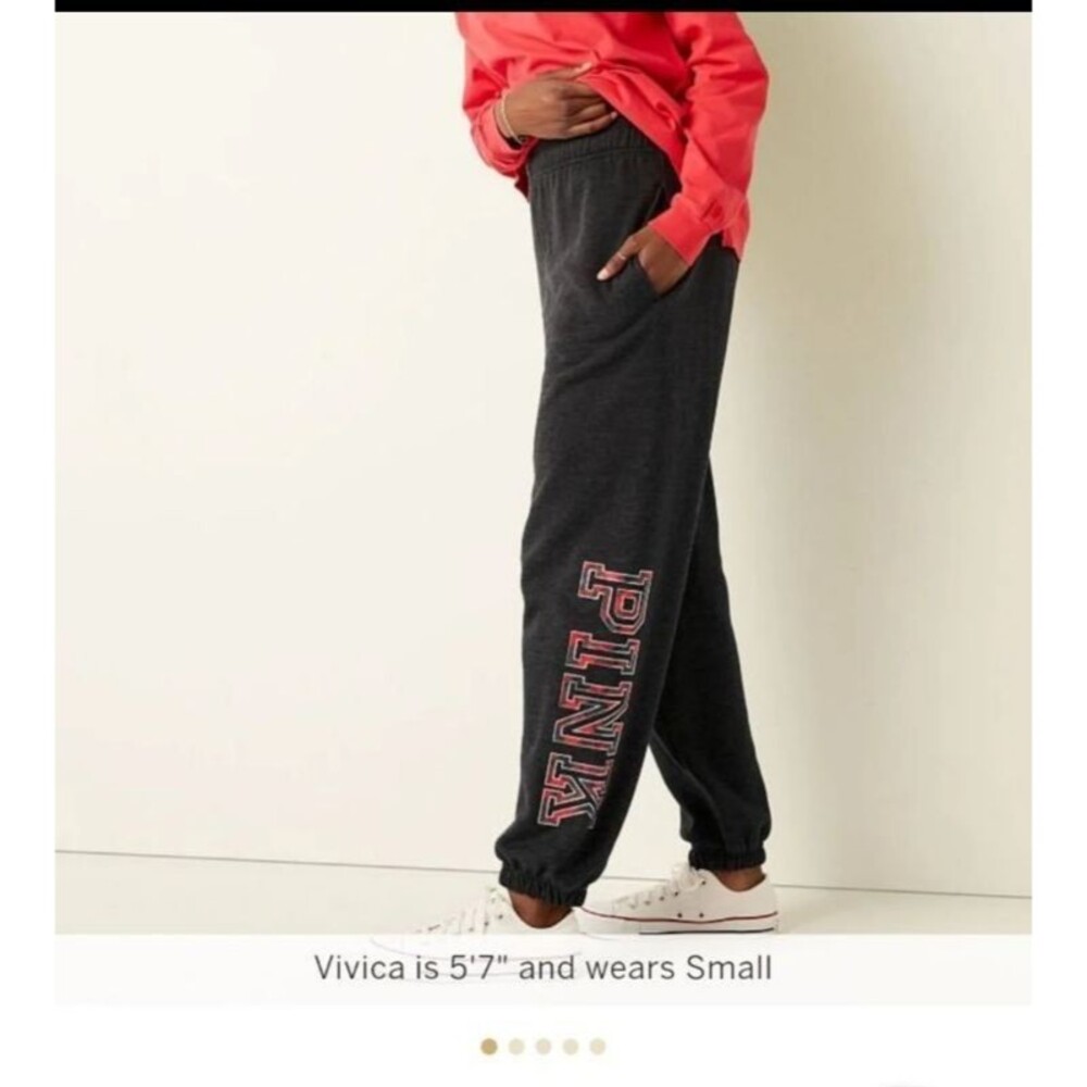 Vs Pink Campus pants plaid foil xl
